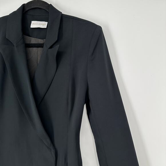 Emilia George Marie Blazer Transitional Maternity Knee Length Shirt Dress XS - Picture 6 of 11